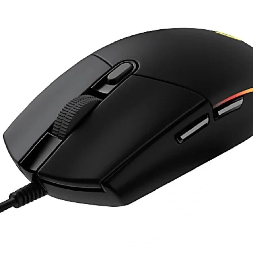 Logitech G203 LIGHTSYNC Optical Gaming Mouse - Black